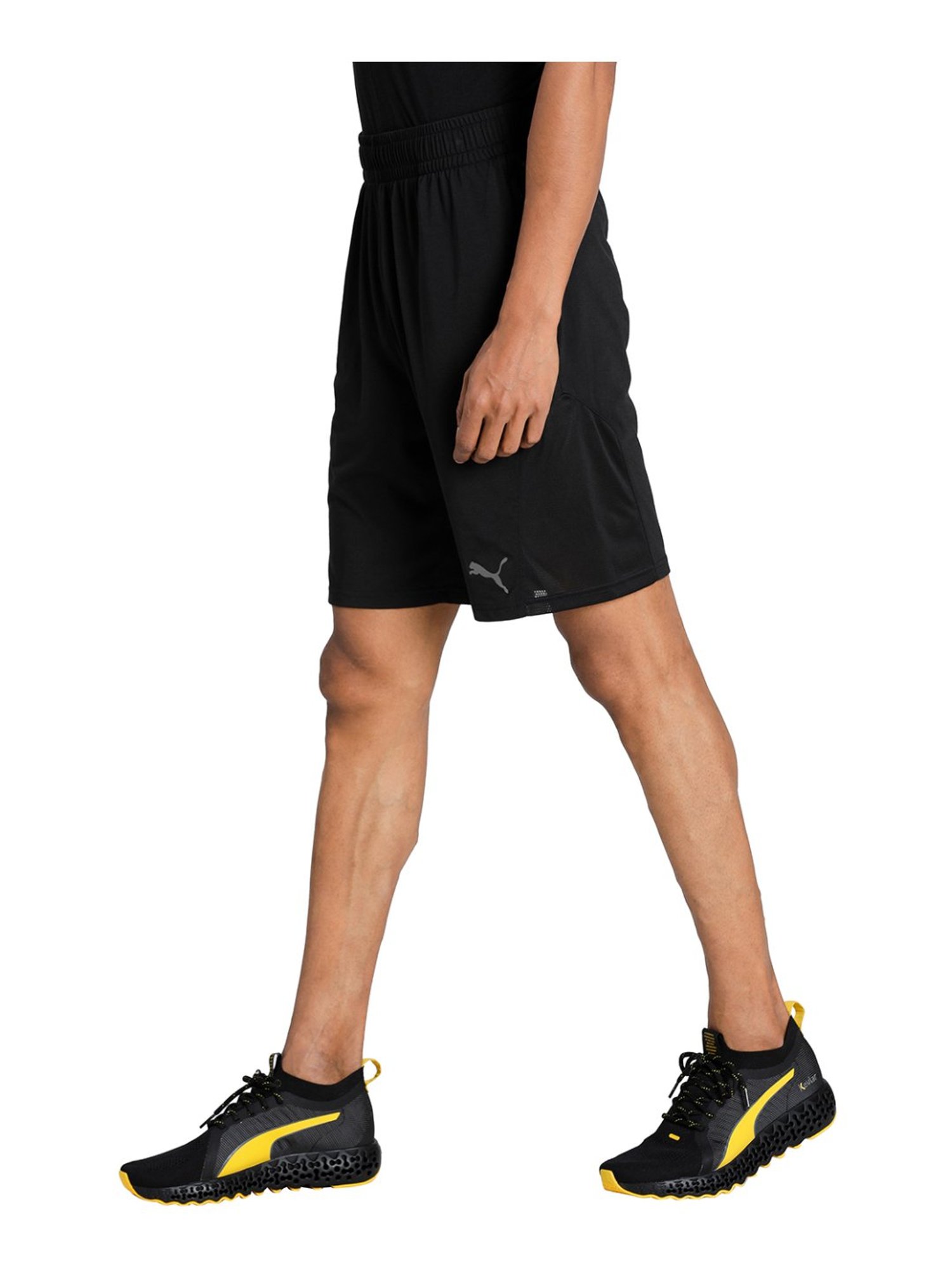 Reebok Black Regular Fit Sports Shorts