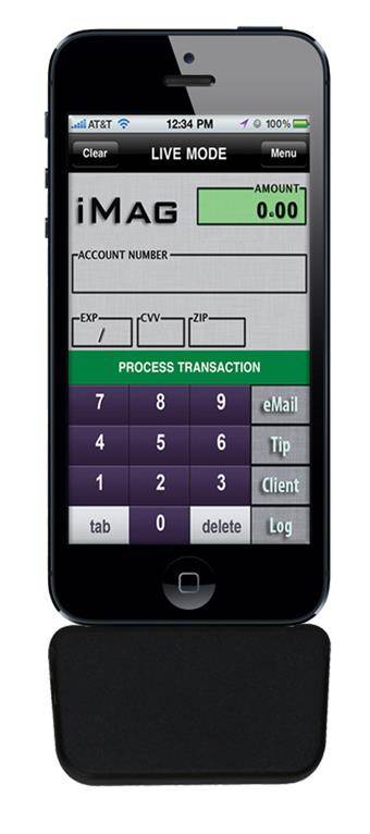 ID TECH, IMAG PRO II, MOBILE MAGSTRIPE READER, LIGHTNING CONNECTOR, AES, IPAD 5,