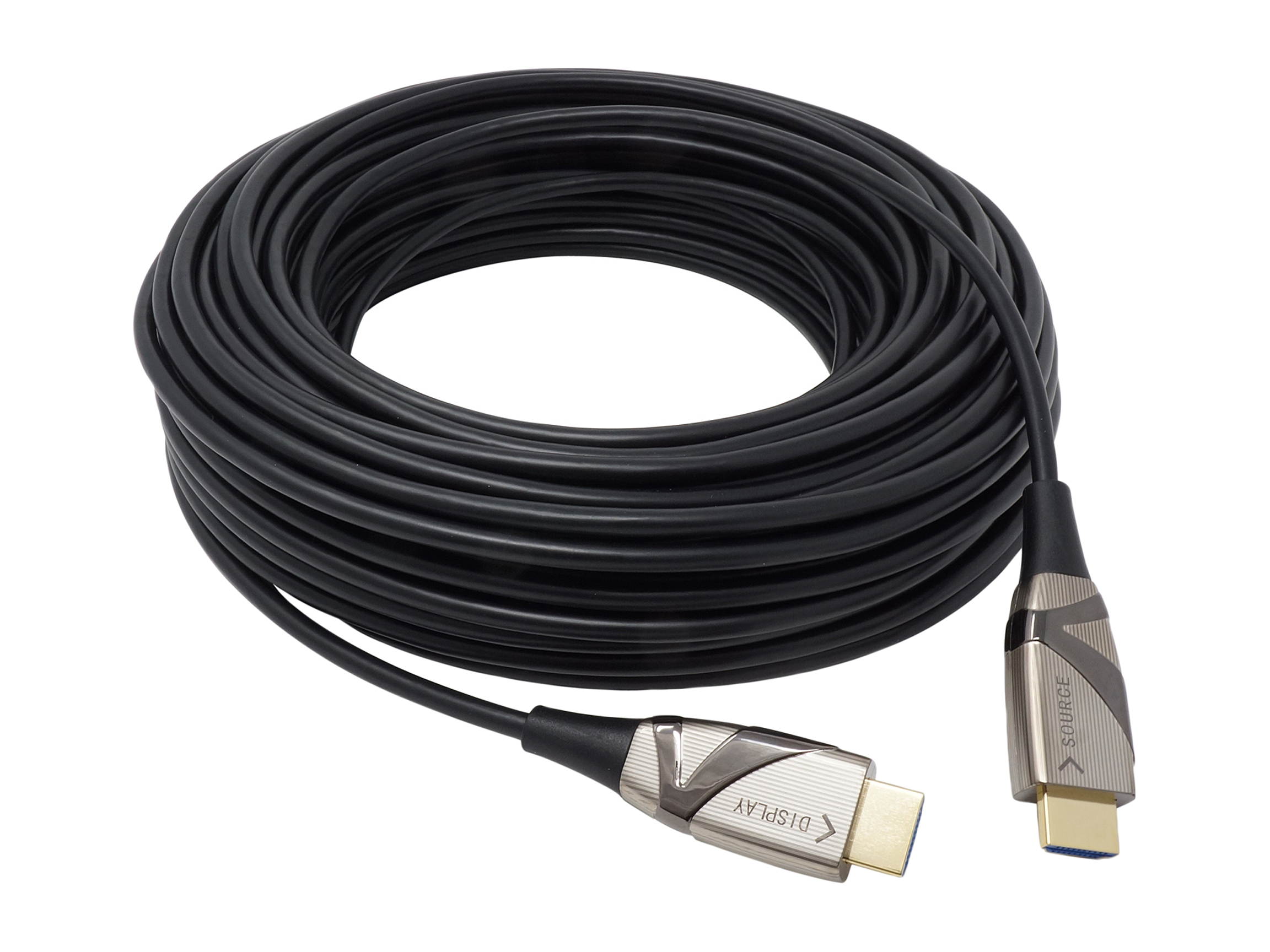 DAT 6546D 4K HDMI 2.0 Fiber Optic Ultra HD Cable - 100 ft.