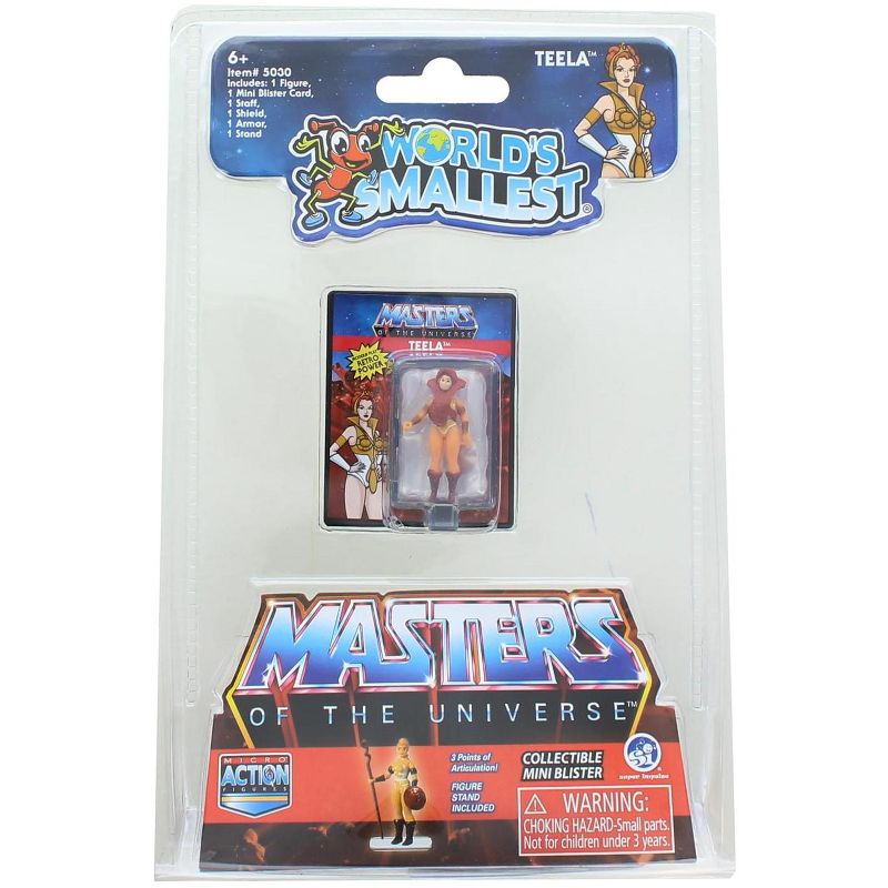 Super Impulse Masters of the Universe World's Smallest Micro Action Figure | Teela