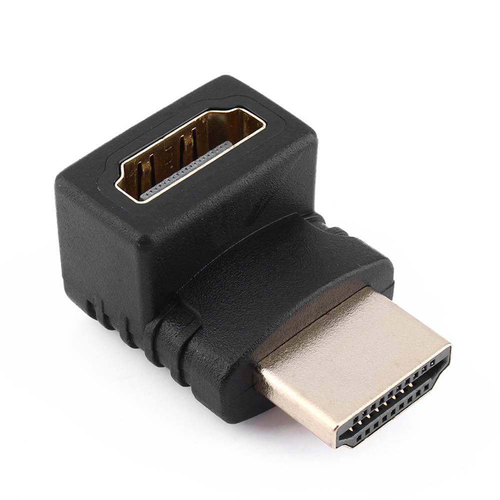 1080P HDMI Male to Female Video Cable Cord Converter Adapter 270 Degree Angle