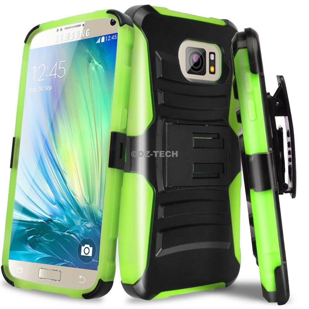 For  Galaxy S9/S8/Plus/Note 9/8 Rugged Armor Case Cover Belt Clip Holster