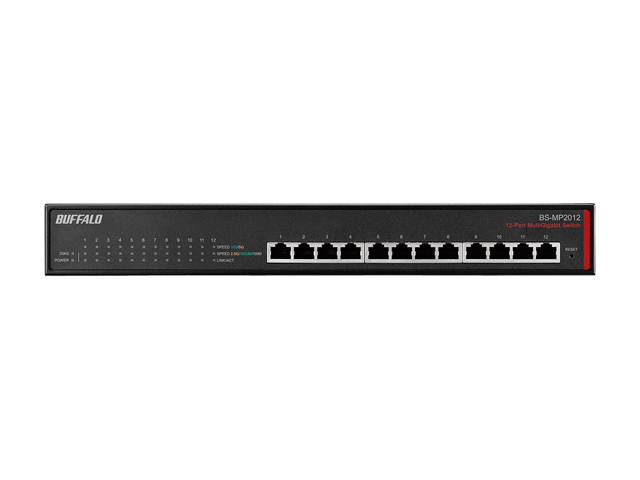 Buffalo BS-MP2012 Multi Gigabit Business Switch &ndash; 12 port 10 GbE