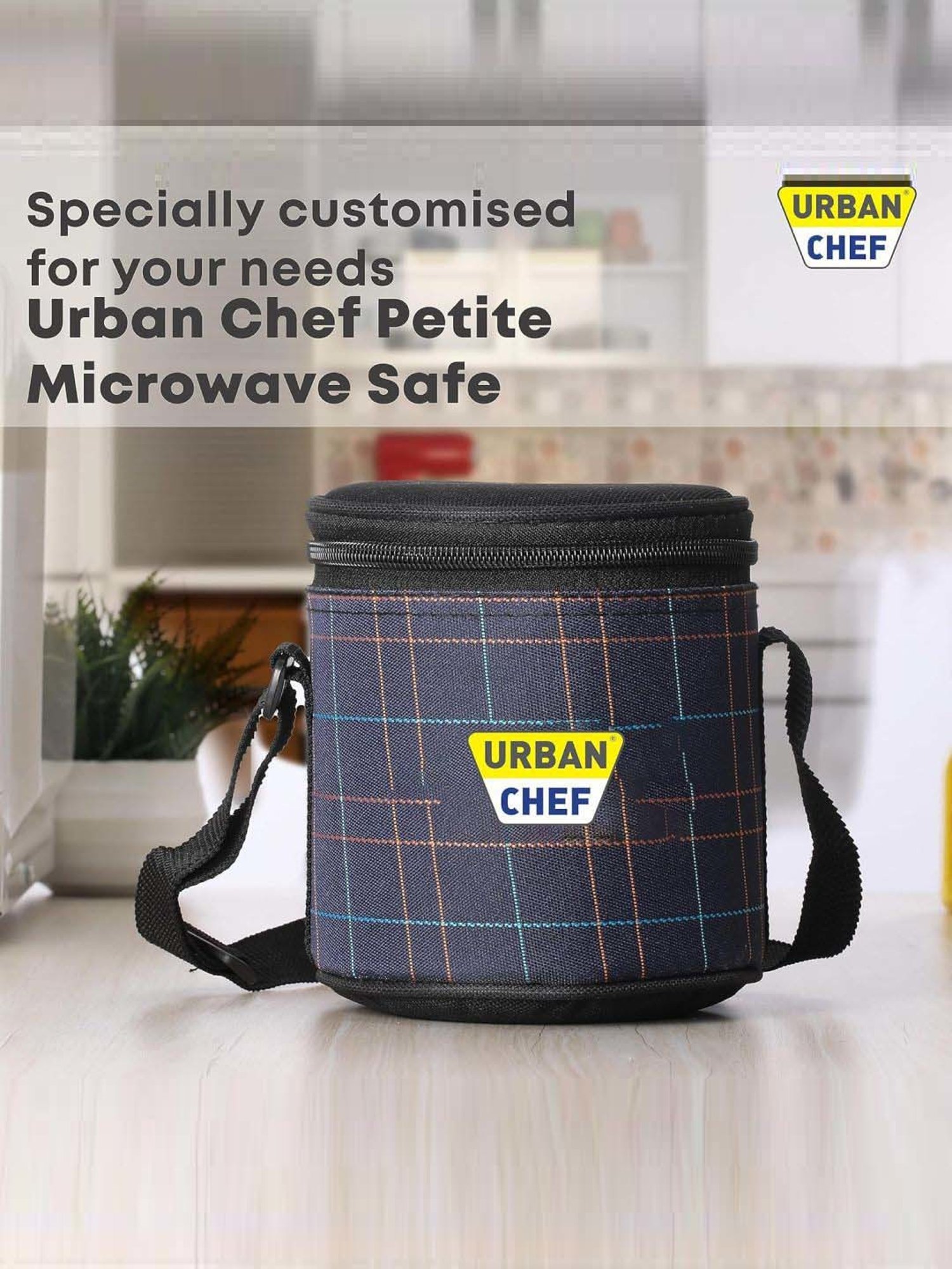 Milton Red Stainless Steel Small Tiffin Box - Set of 2