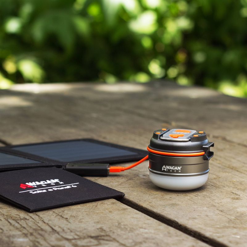 Wagan Brite-Nite Dome USB LED Lantern - Gray