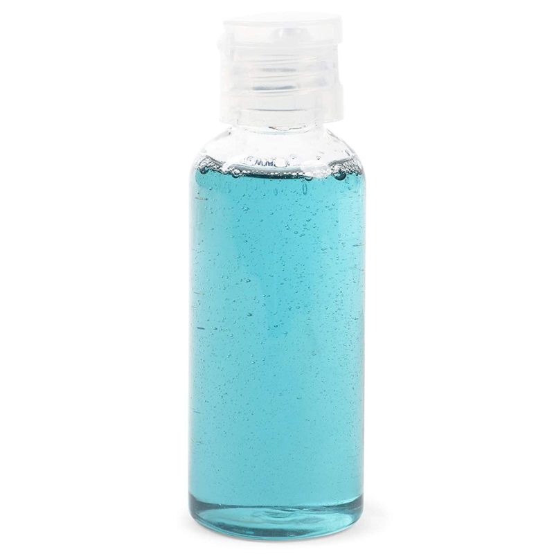 Juvale 12 Pack Plastic Travel Bottles, Empty Travel Containers with Flip Cap (2 oz)