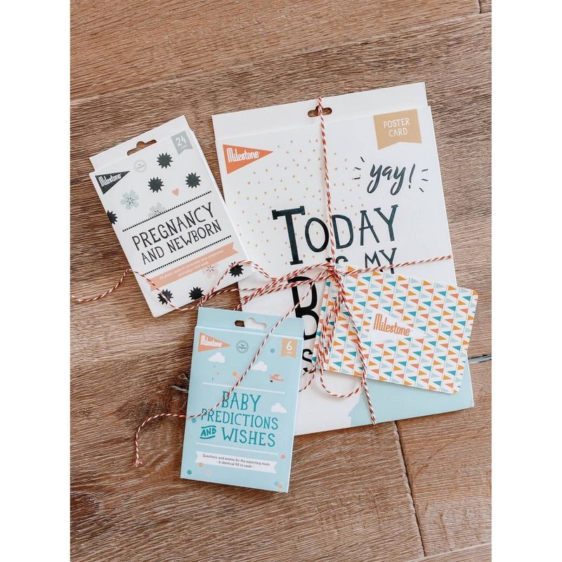 Milestone Pregnancy and Newborn Photo Cards - 24pc