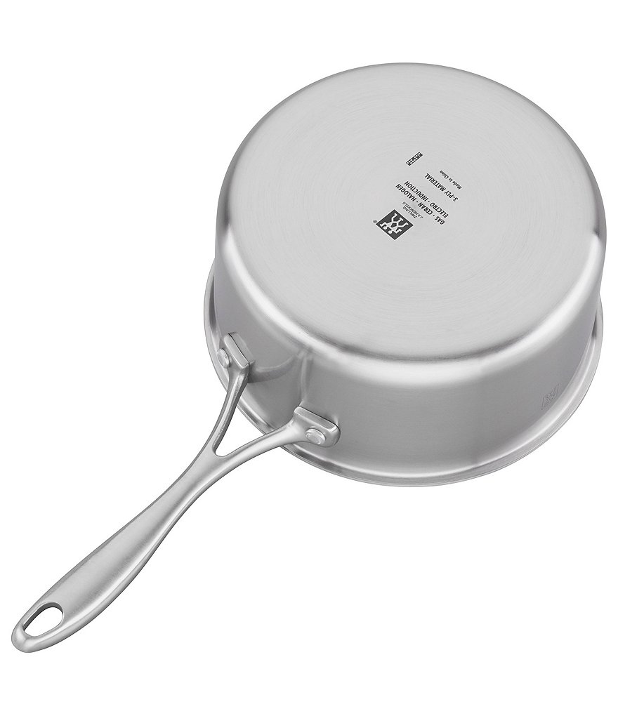 Zwilling Spirit 3-Ply 3-Qt Stainless Steel Covered Saucepan
