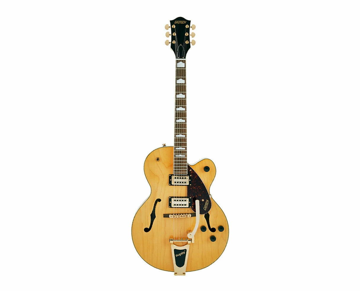 Gretsch G2410TG Streamliner Hollow Body Single-Cut with Bigsby Village Amber