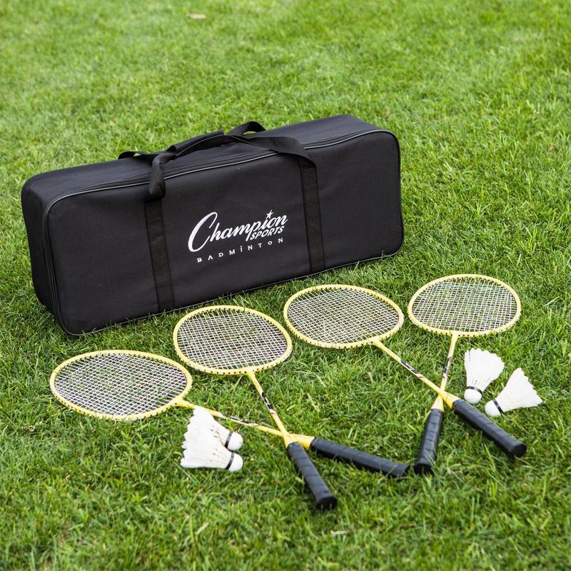 Champion Sports Deluxe Badminton Tournament Set