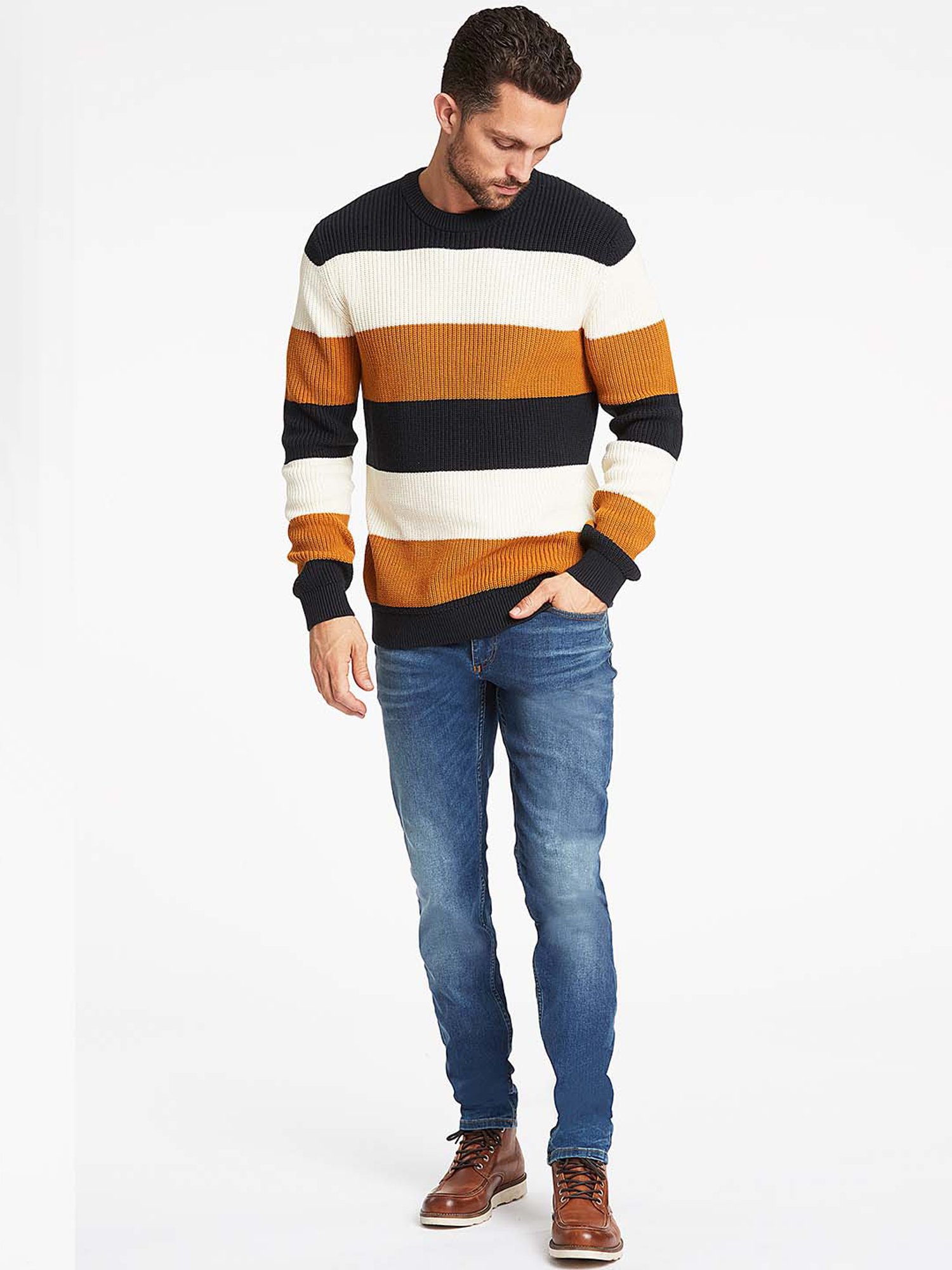 Lindbergh Multicolor Striped Sweater