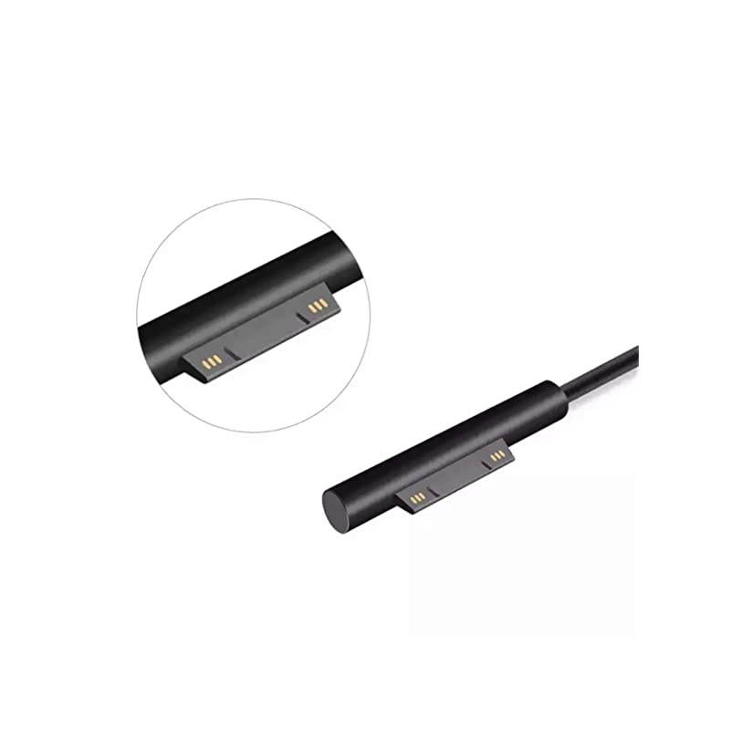 Pro Charger, 65W 15V 4A Power Adapter for Microsoft Pro 3/4/5/6/7/X, Compatible for Both Microsoft Book Laptop/Tablet, New Pro Charger with USB Charging Port