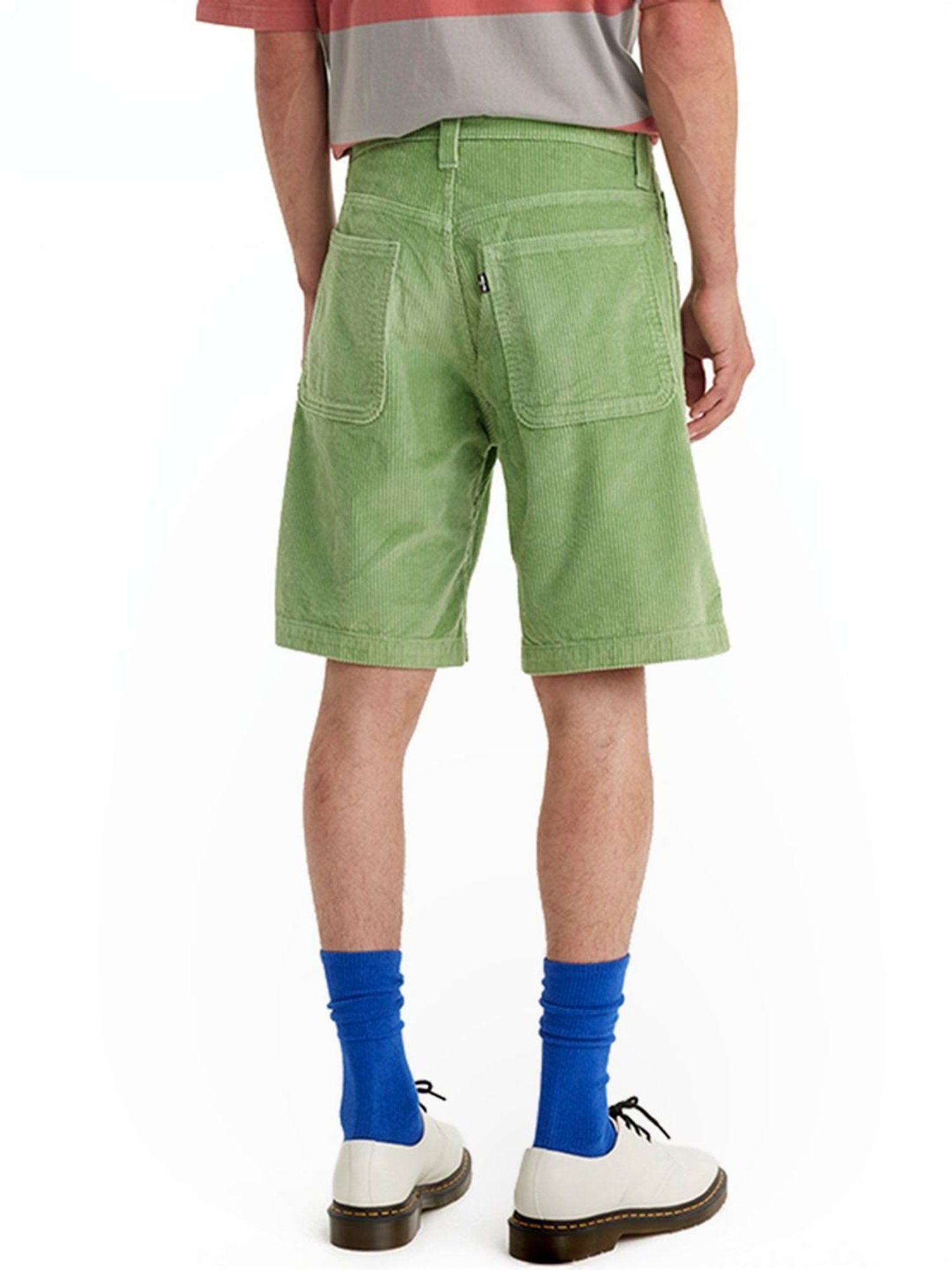 Levi's Green Slim Fit Texture Shorts