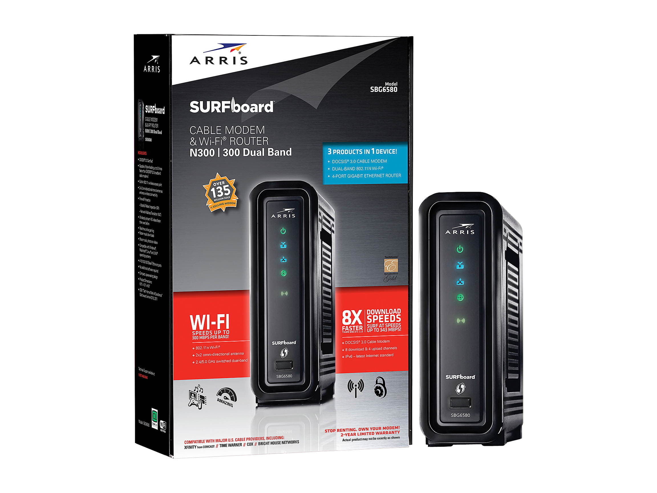 ARRIS SBG6580 SURFboard Wireless Cable Modem Gateway