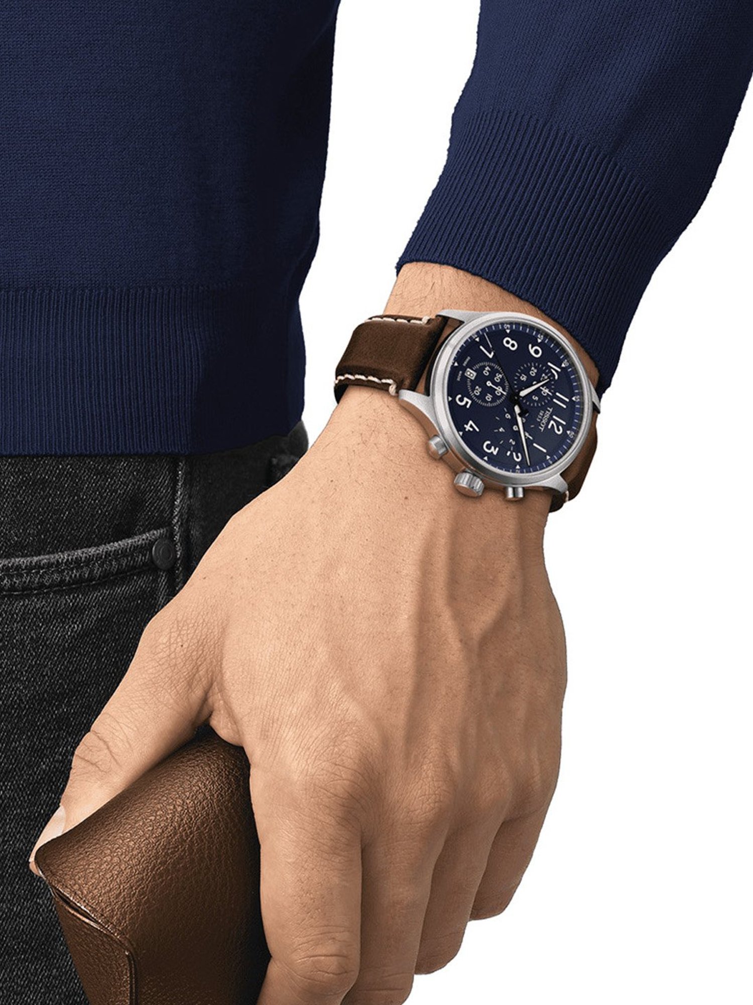 TISSOT T1166171604200 T-Sport Chrono XL Vintage Chronograph Watch for Men