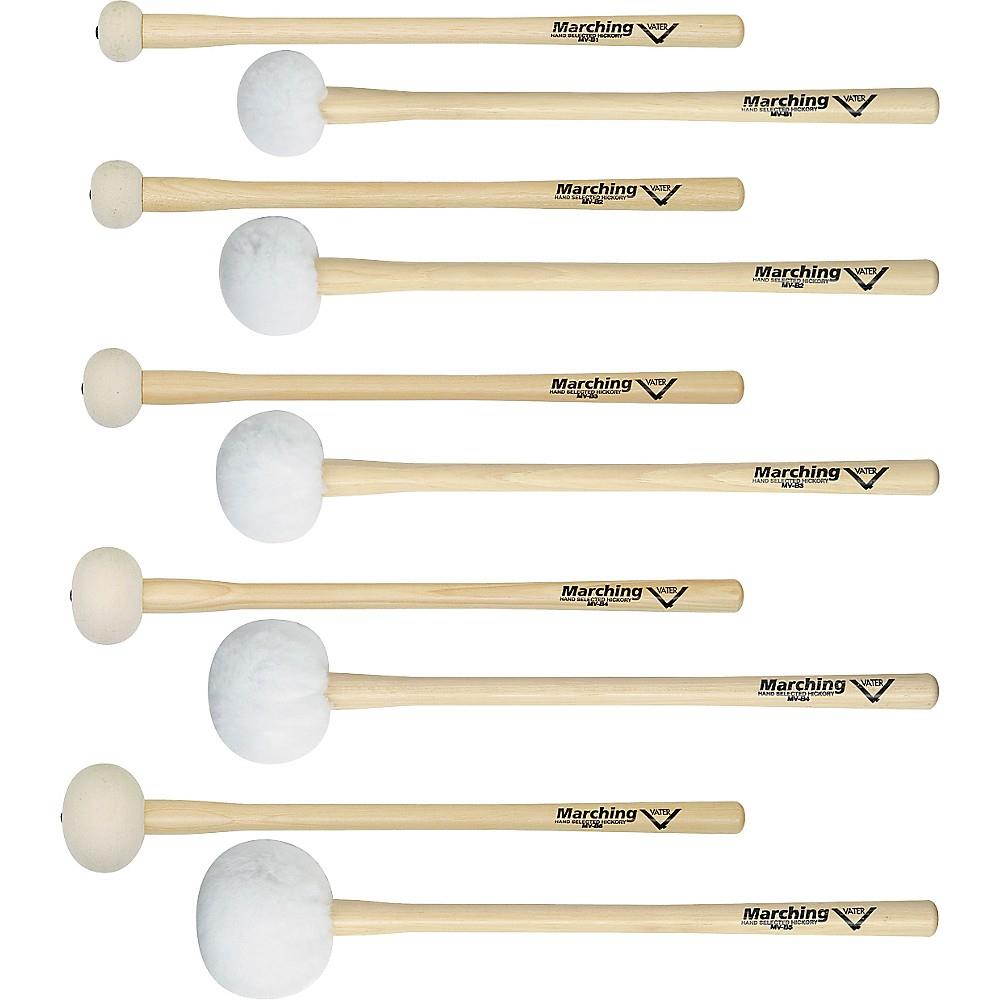 Vater MV-B2 Marching Bass Drum Mallet Pair