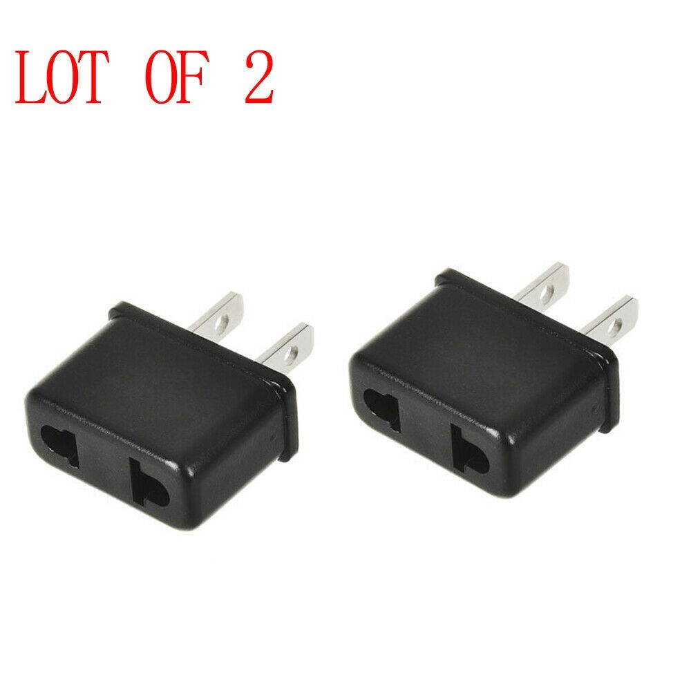 110V-220V Europe Asia to US USA Travel Plug Charger Adapter Converter Convert
