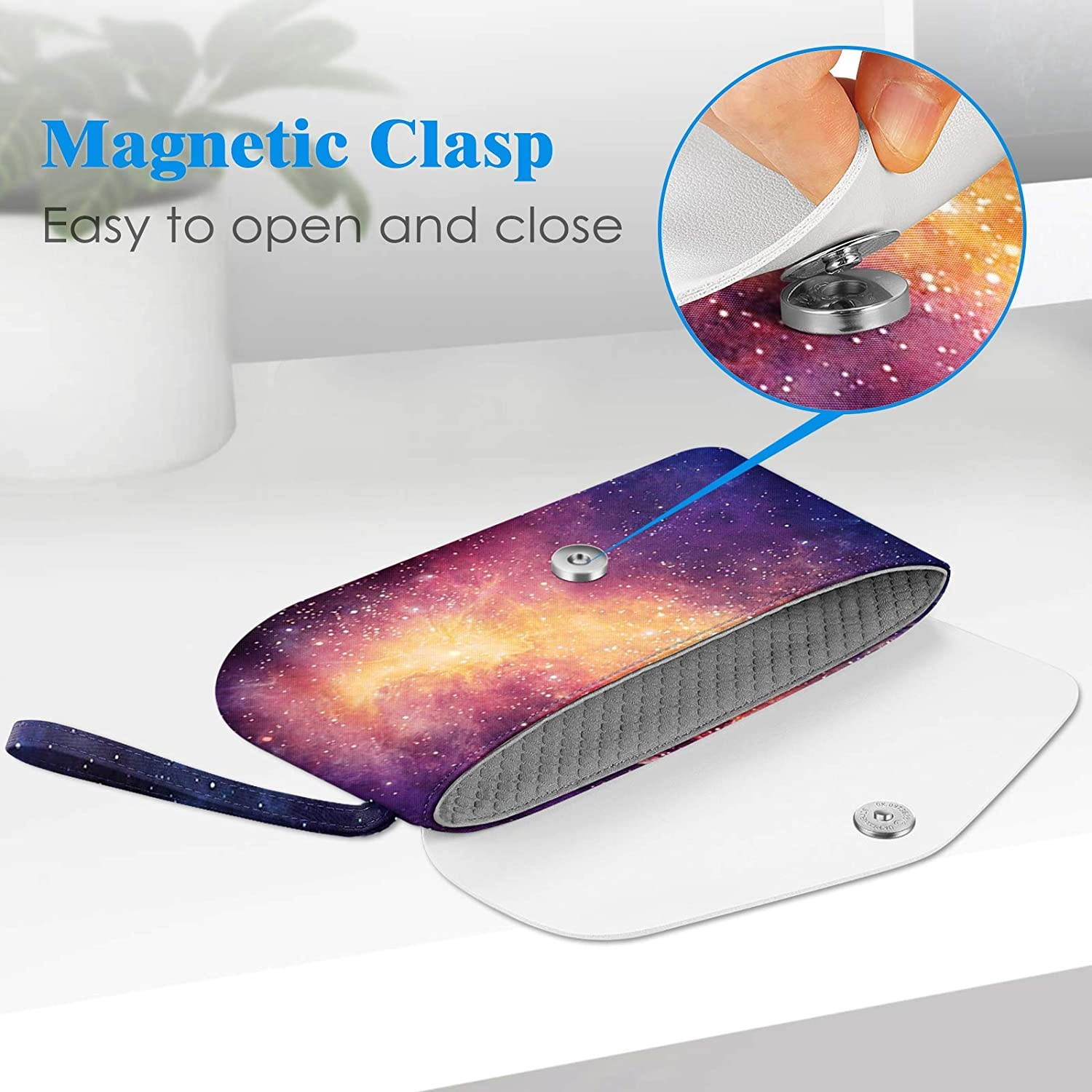 Fintie Carry Case for Nintendo Switch Lite 2019 - Portable Travel Bag Protective Sleeve Pouch w/Side Pocket, Game Card Slots, Holding Strap for Nintendo Switch Lite and Accessories, Galaxy