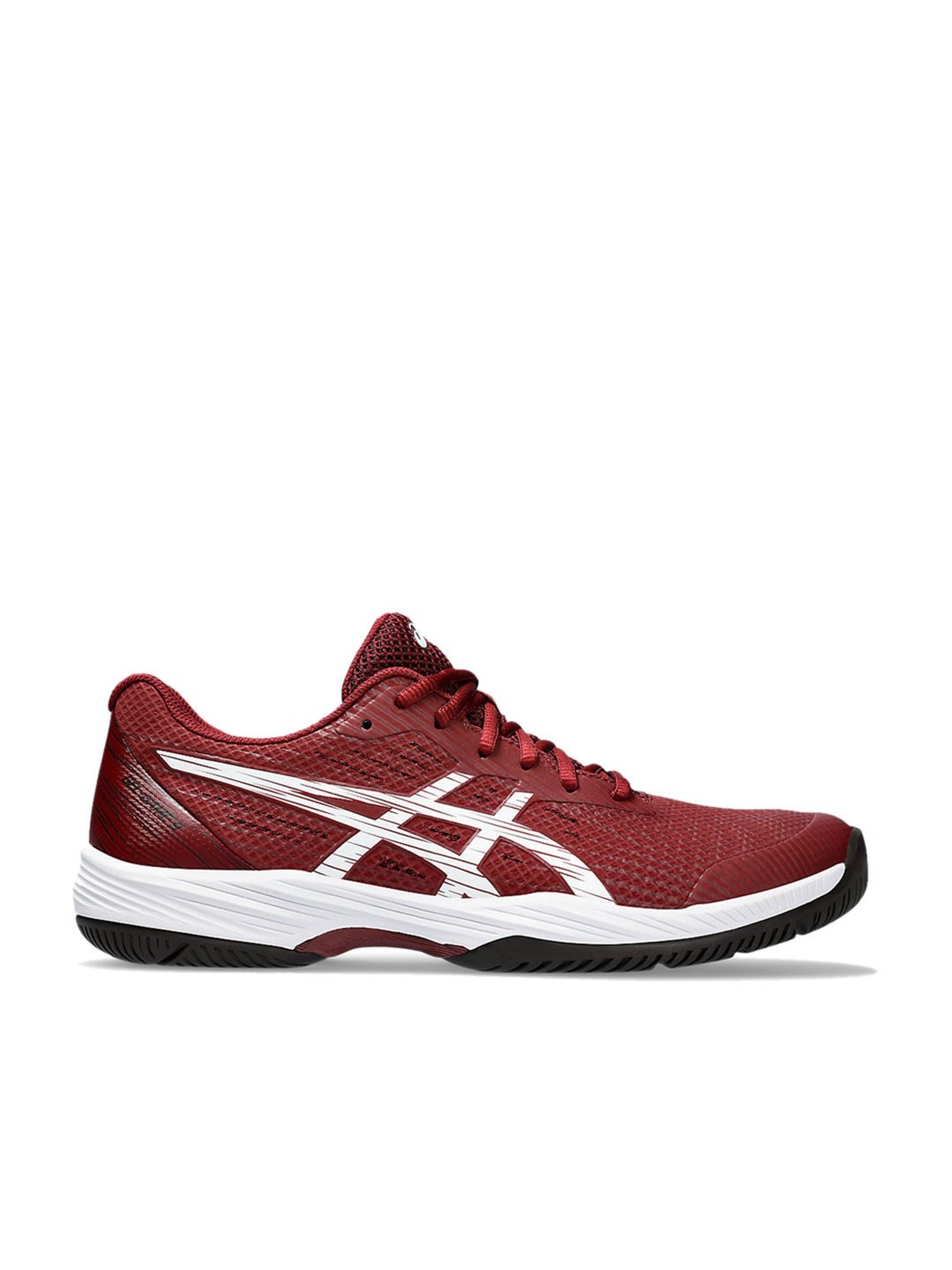 Asics Men's GEL-Game 9 Maroon Tennis Shoes