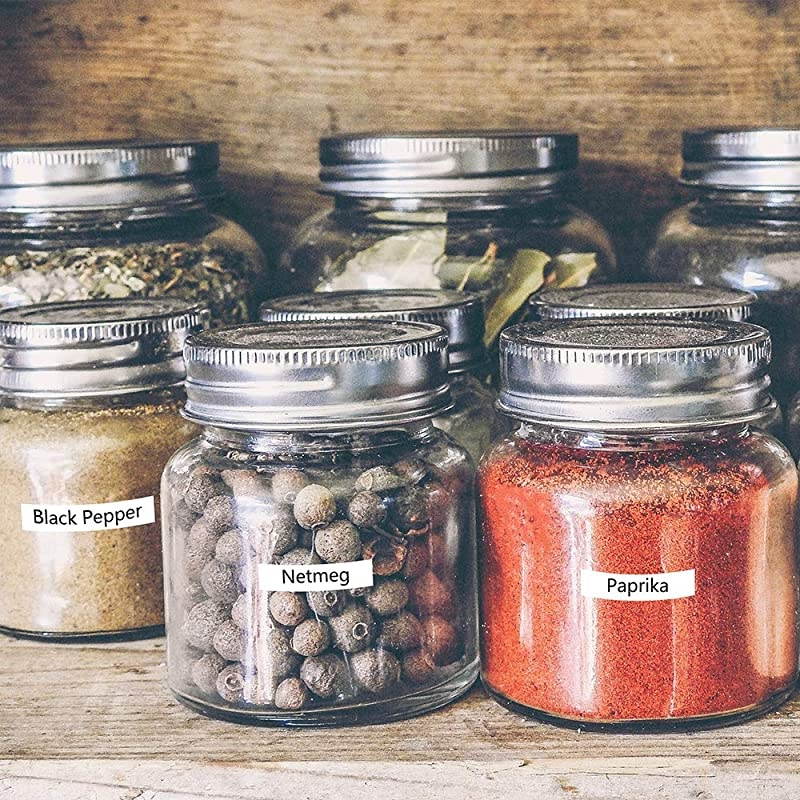 Maker Tape TZe Tape 12mm 047 Inch Laminated Black on ClearWhiteGoldSilver+White on ClearBlack+Gold on Black with P Touch Maker PTD200 PTD210 PTD400 262 Feet 8m 7Pack