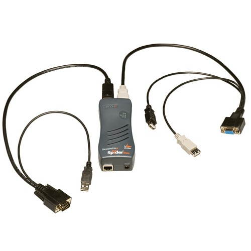 Lantronix SLSLP400USB-01 SecureLinx SpiderDuo KVM Switch