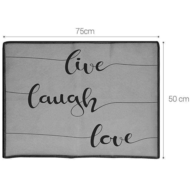 Monitor Cover Compatible with 3132 Monitor Dust Monitor Case Screen Display Protector Live Laugh Love BlackLight Grey