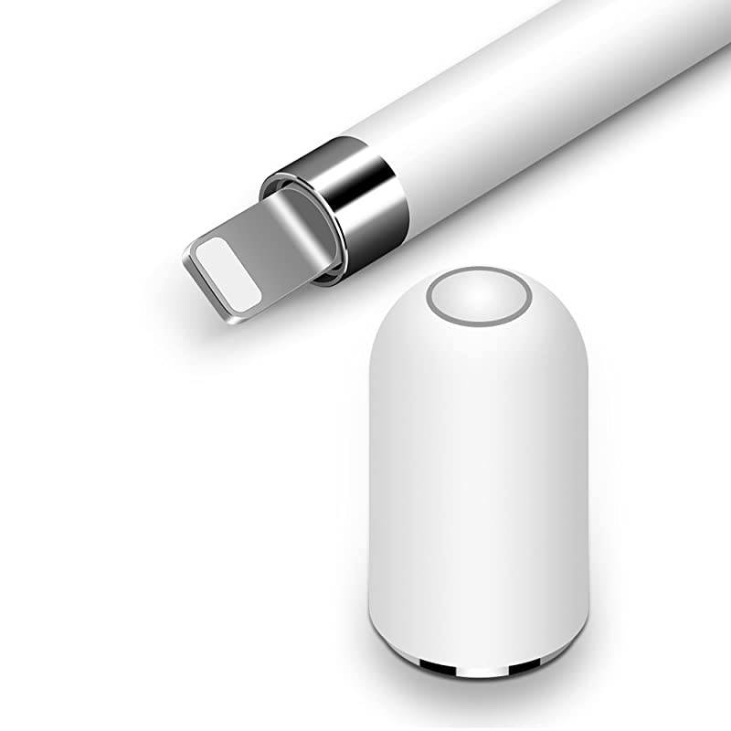 Replacement for Apple Pencil Cap iPencil Magnetic Cap for Apple Pen Stylus for iPad Pro 105 inch 129 inch 97 inch White