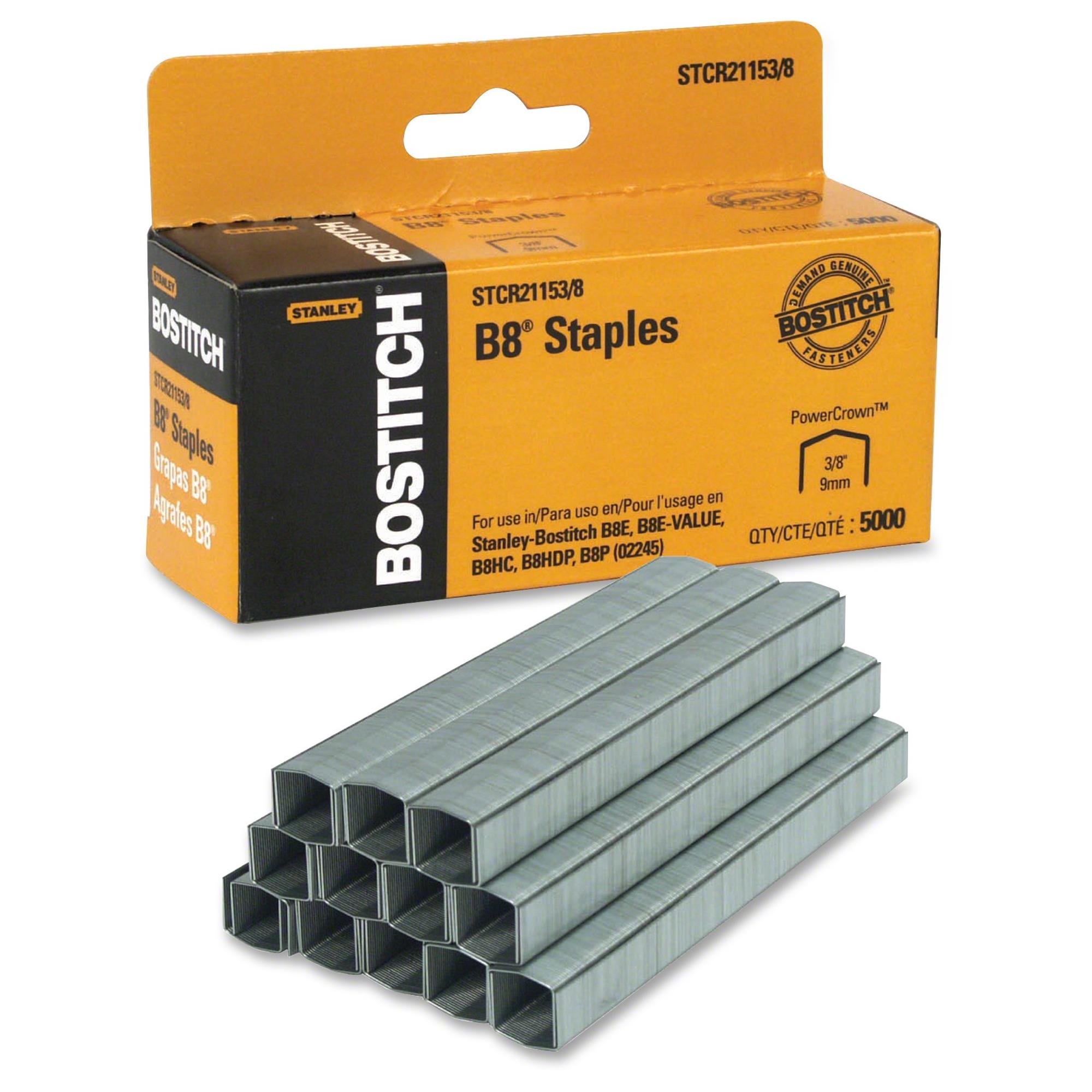 Bostitch B8 Premium PowerCrown Staples
