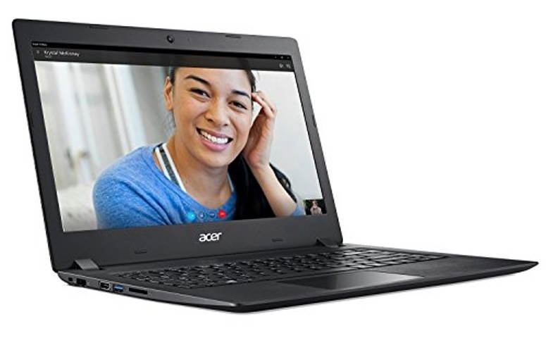 2018 Acer Aspire 1 14" FHD WLED Premium Laptop Computer, Intel Celeron N3450 Quad-Core up to 2.2GHz, 4GB RAM, 32GB eMMC + 128GB SD, 802.11ac WiFi, Bluetooth, USB 3.0, HDMI, Webcam, Windows 10 Home