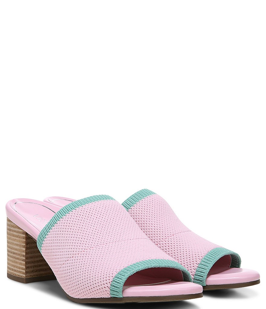 Vionic Fleur Knit Block Heel Mules