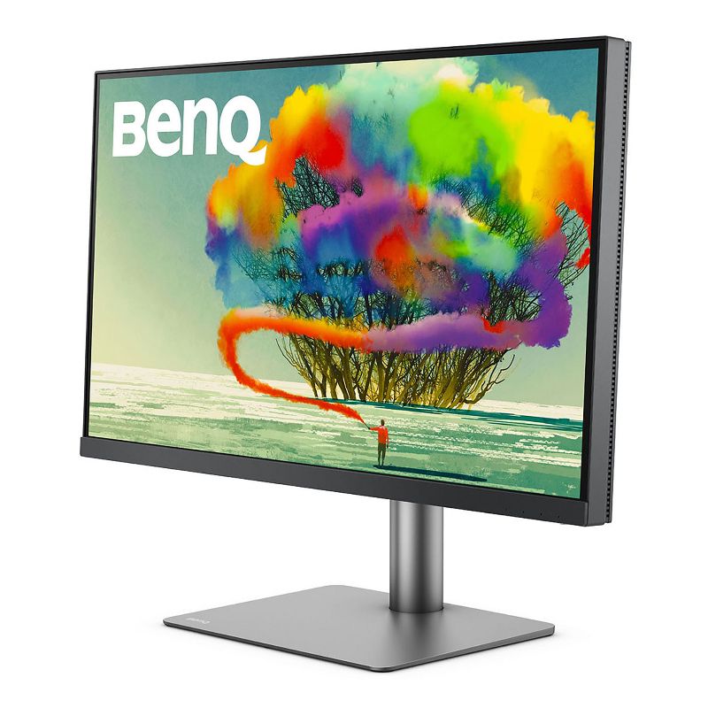 BenQ PD2720U 27 Inch DesignVue Designer Ultra HD 3840 x 2160 4K 5ms GTG 60Hz 2xHDMI DisplayPort 2xThunderbolt 3 Built-in Speakers Zero-Flicker Low Blue Light Anti-Glare Backlit LED IPS Monitor