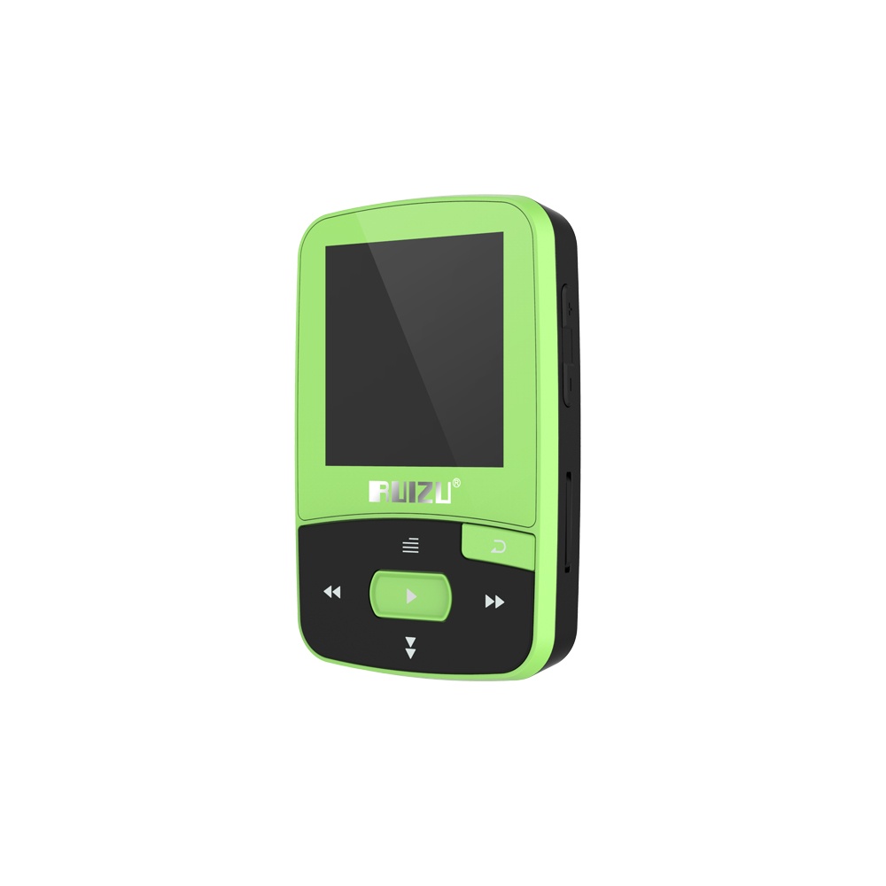 RUIZU X50 8GB 1.5in MP3 Player HiFi Lossless Sound Quality Bluetooth Pedometer TF Card FM Radio Recording E-book Time Calendar