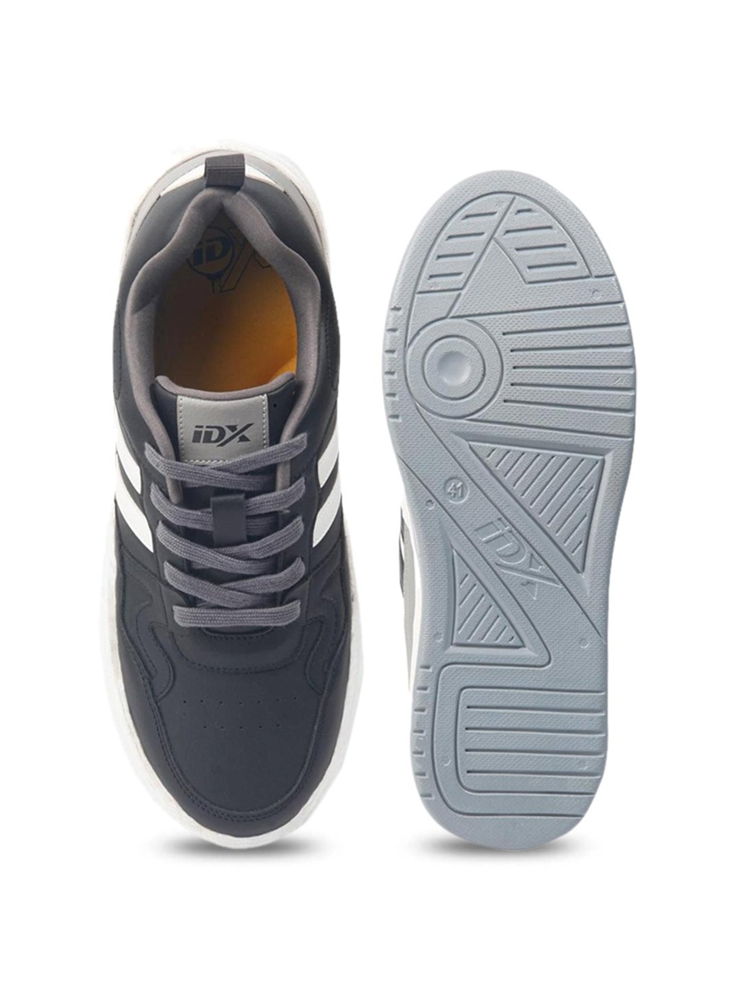 ID Men's Black Casual Sneakers