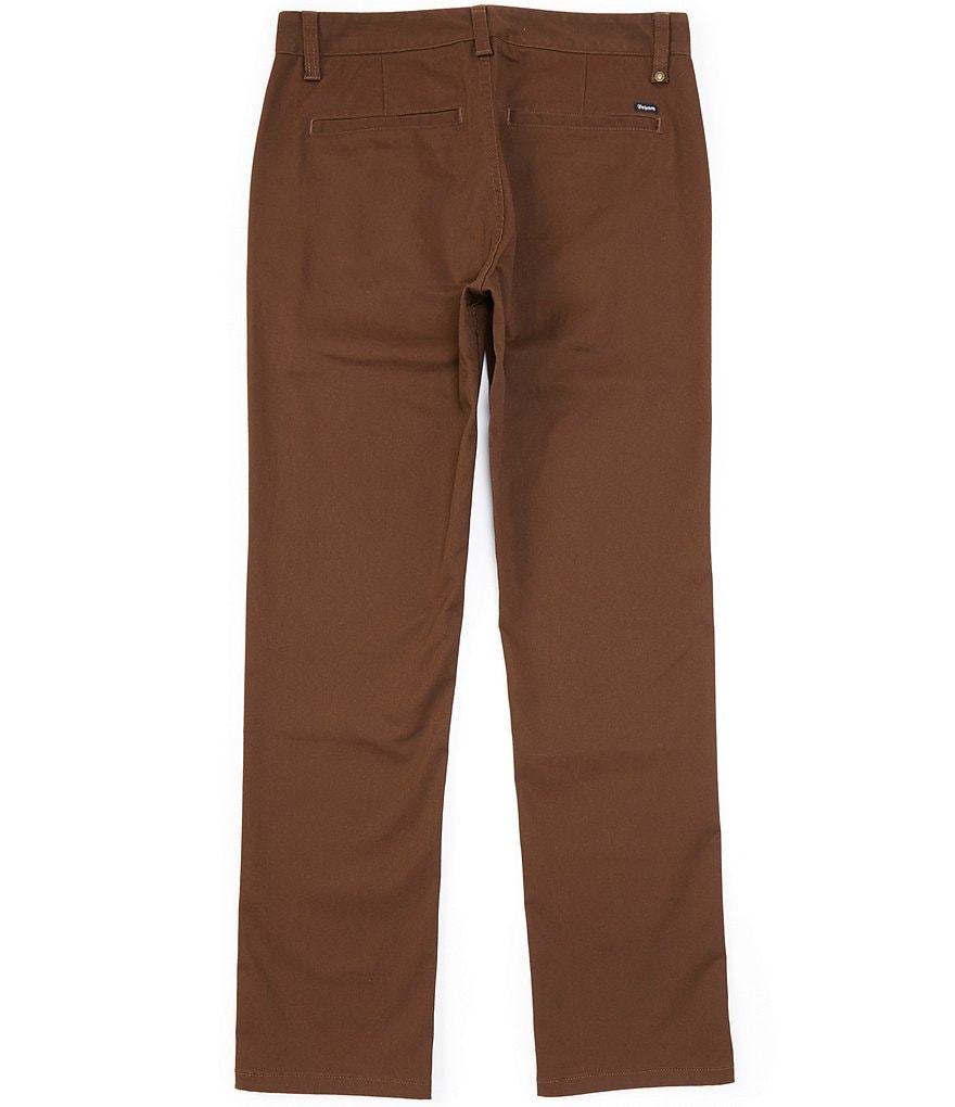 Brixton Reserve Chino Stretch Twill Straight-Fit Pants