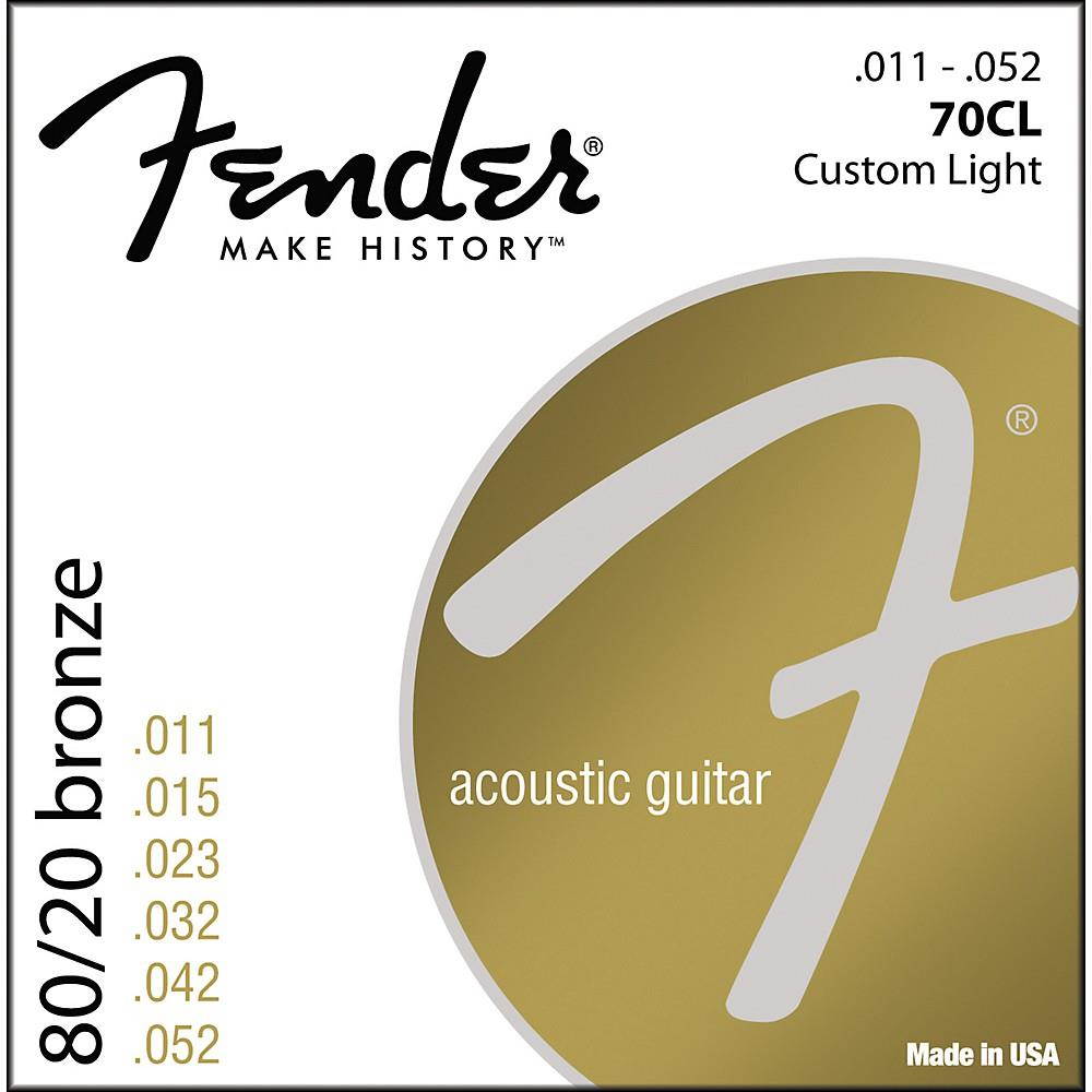 Fender Acoustic Guitar Strings - 70CL