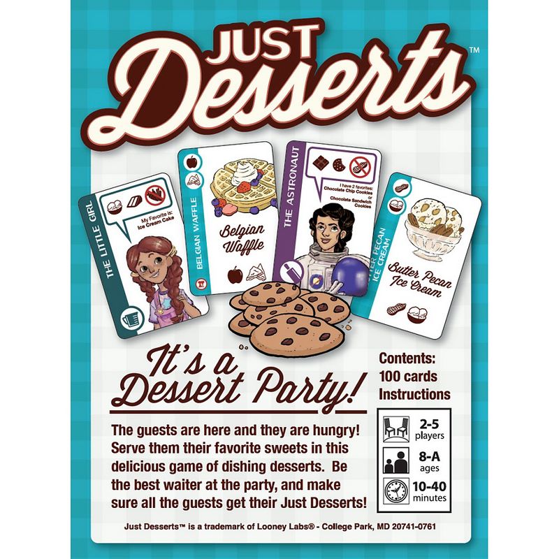 Just Desserts Card Game
