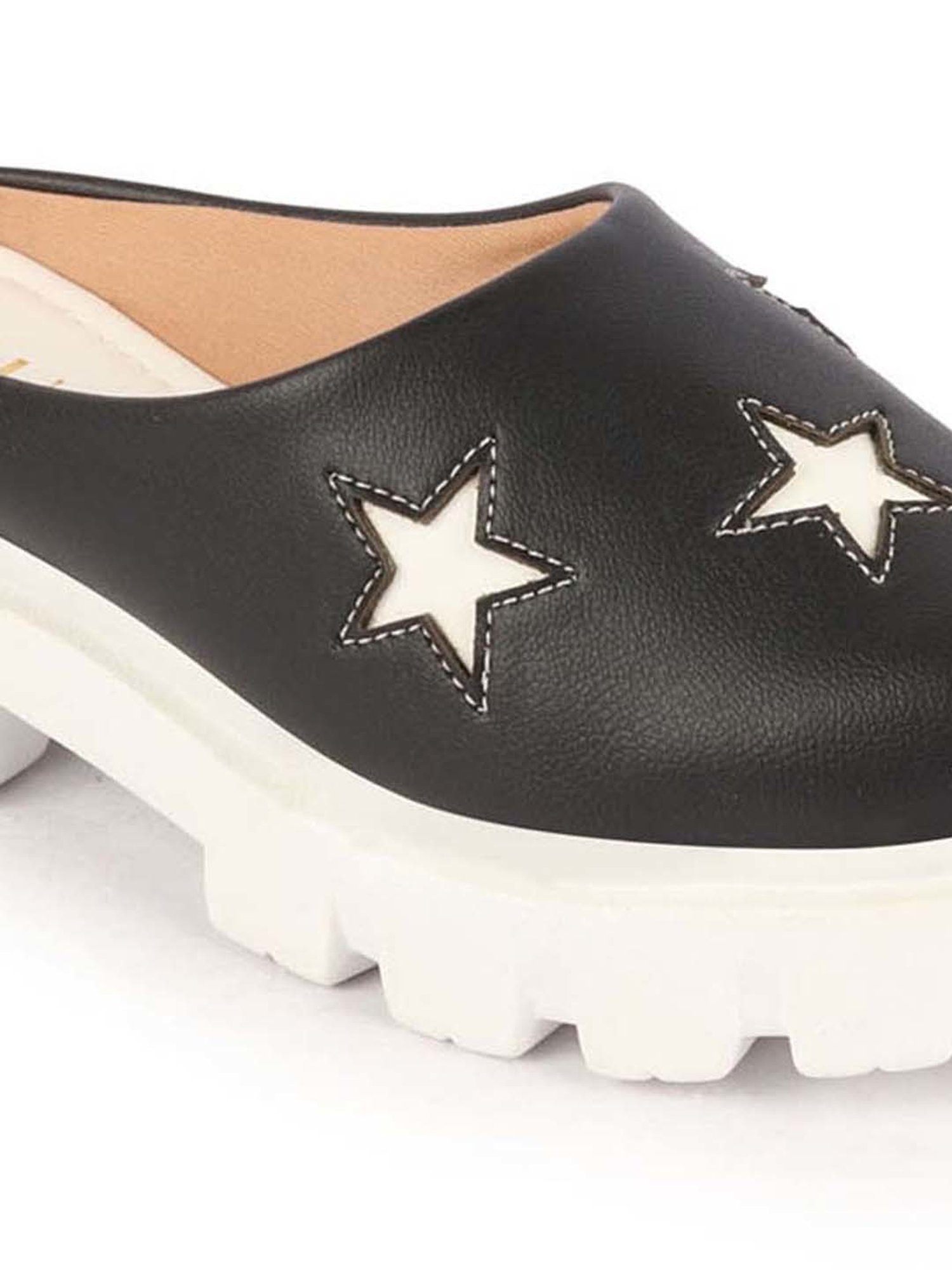 Fausto Women's Black Mule Shoes