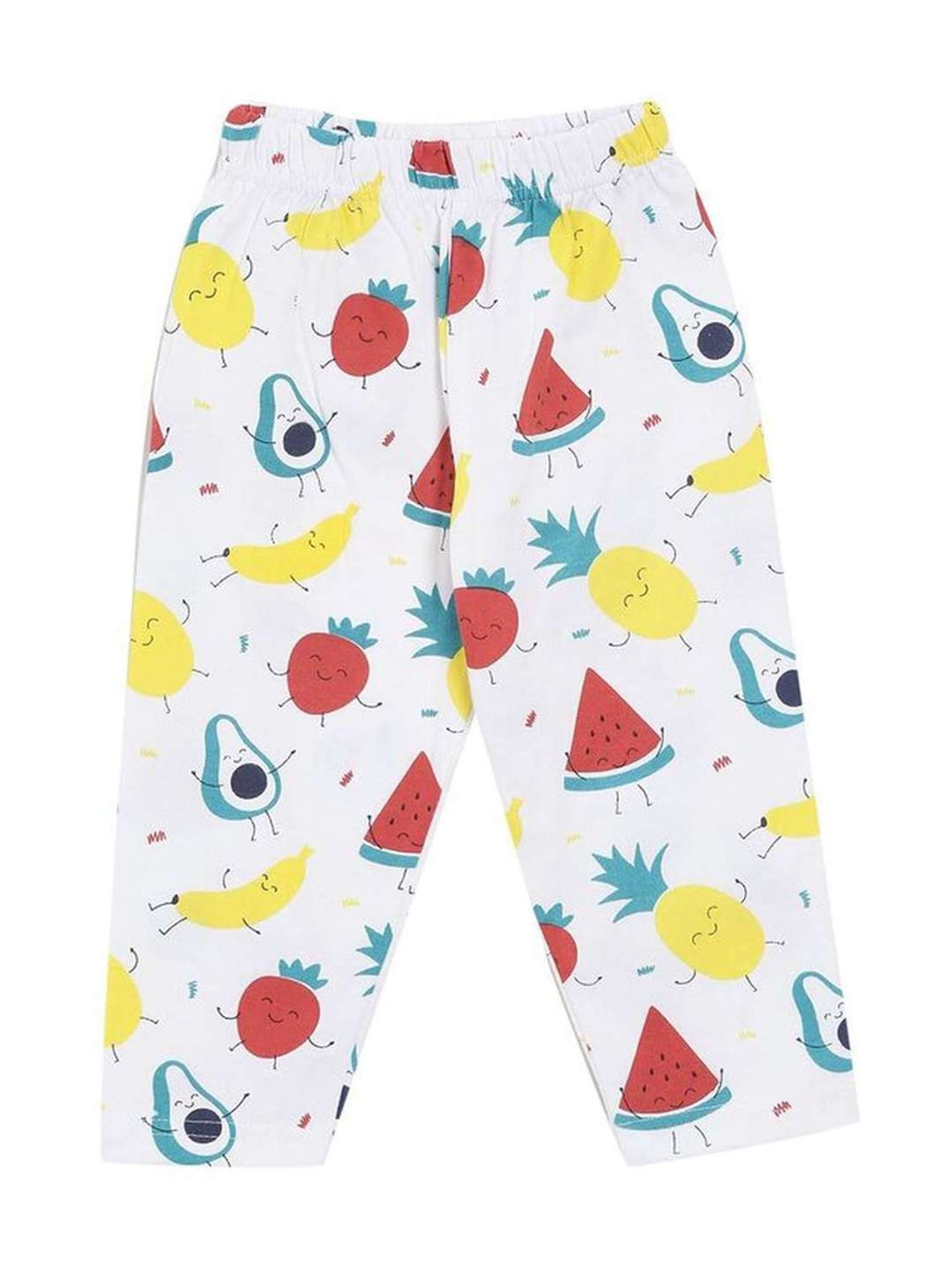 The Mom Store Boys Multicolor Cotton Printed Full Sleeves Shirt Set