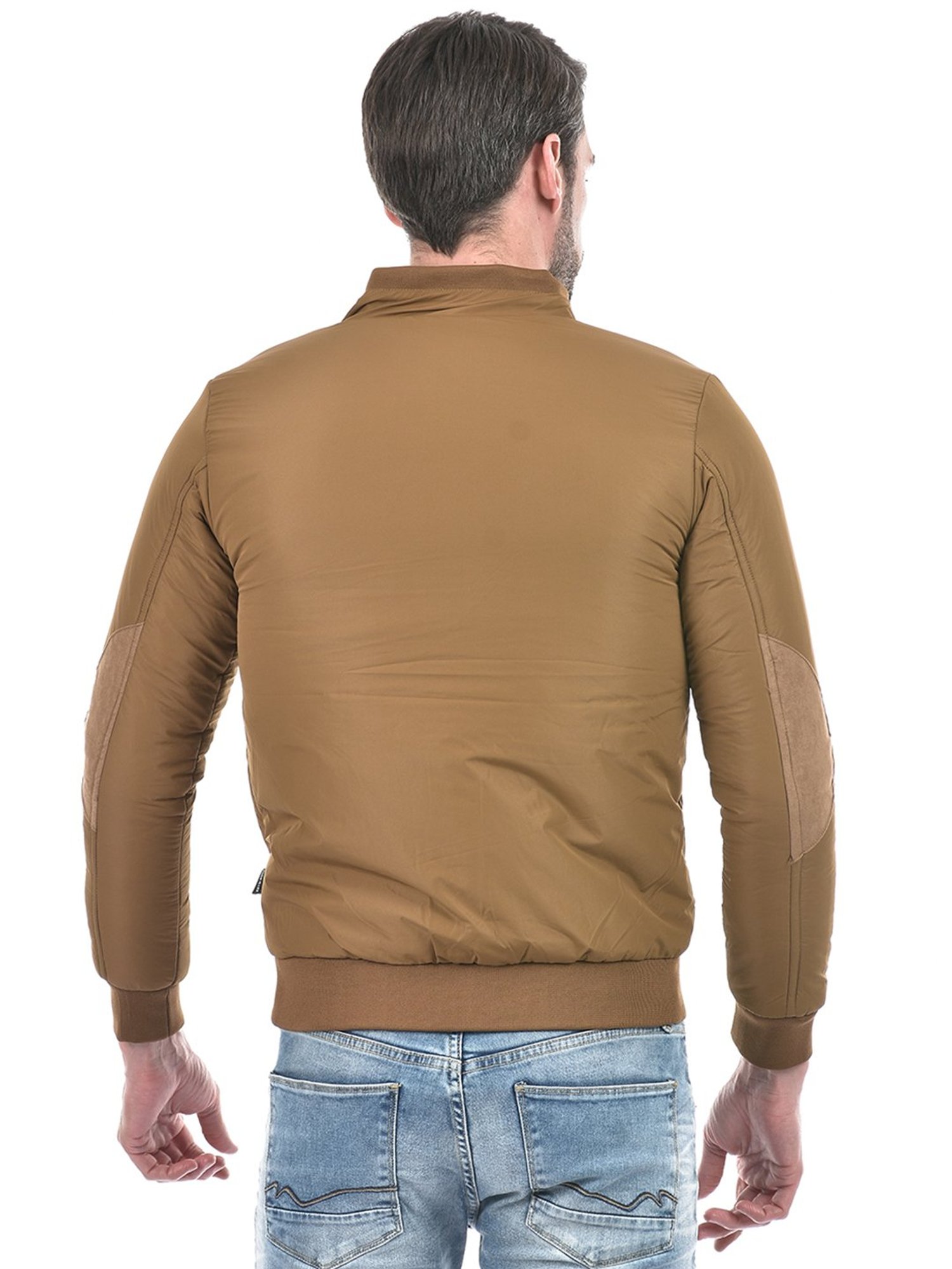 Integriti Tan & Black Regular Fit Reversible Jacket