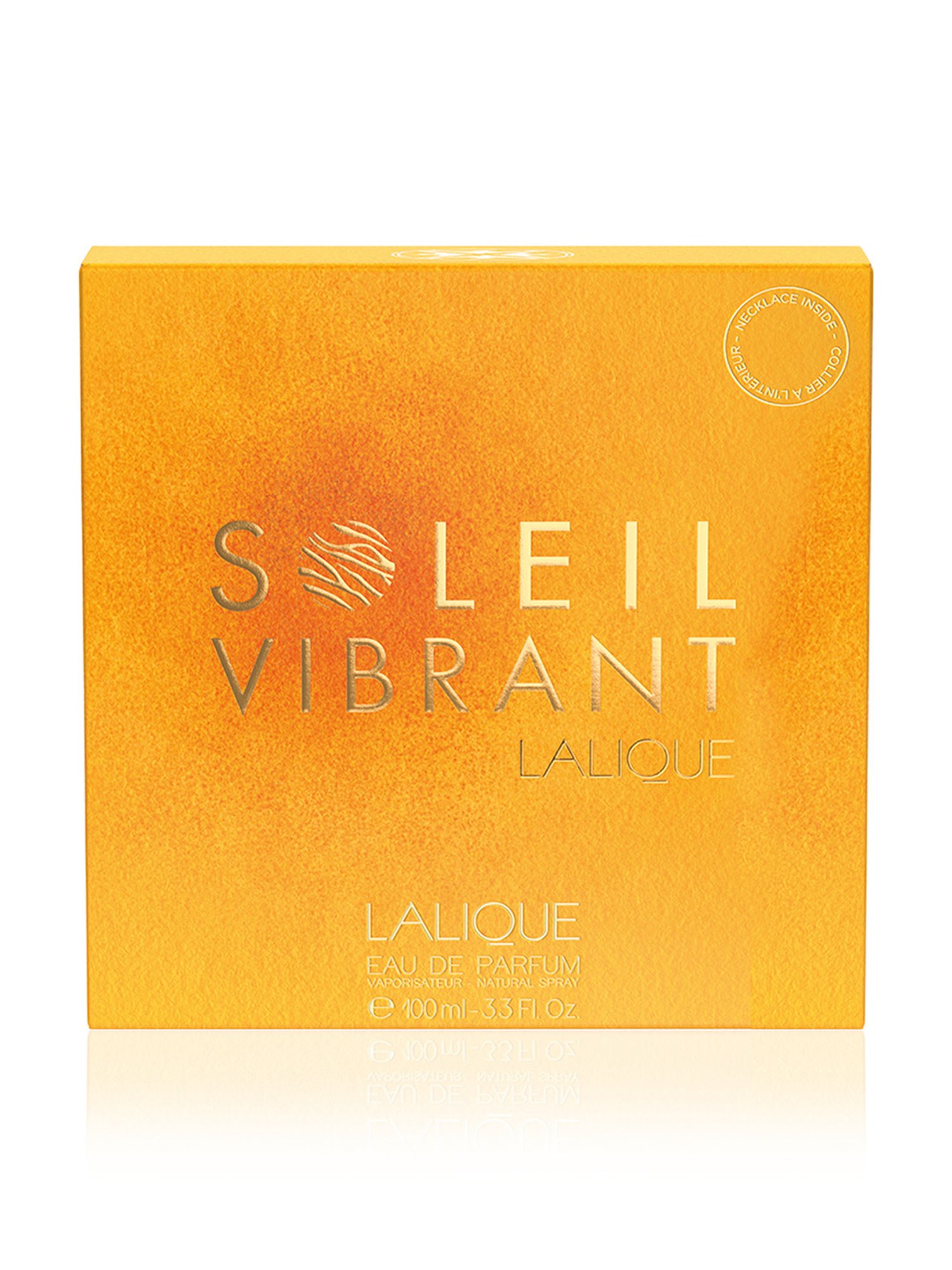 LALIQUE Soleil Vibrant Eau de Parfum for Women - 100 ml