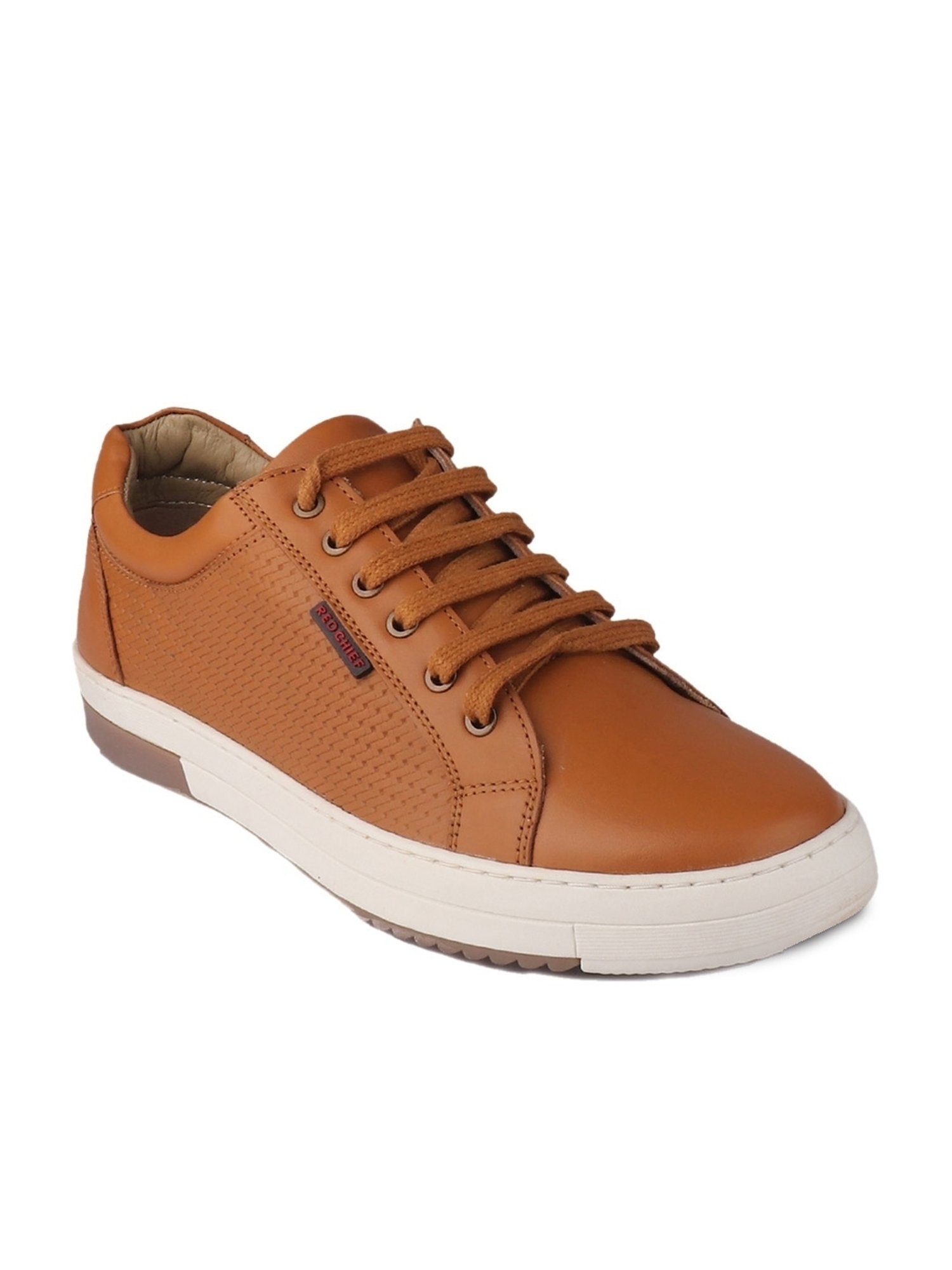 Red Chief Men's Tan Casual Sneakers
