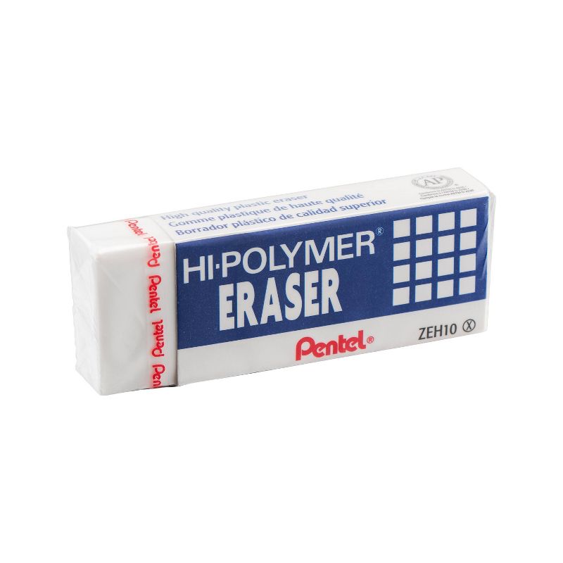 Pentel Hi-Polymer Erasers - 4ct