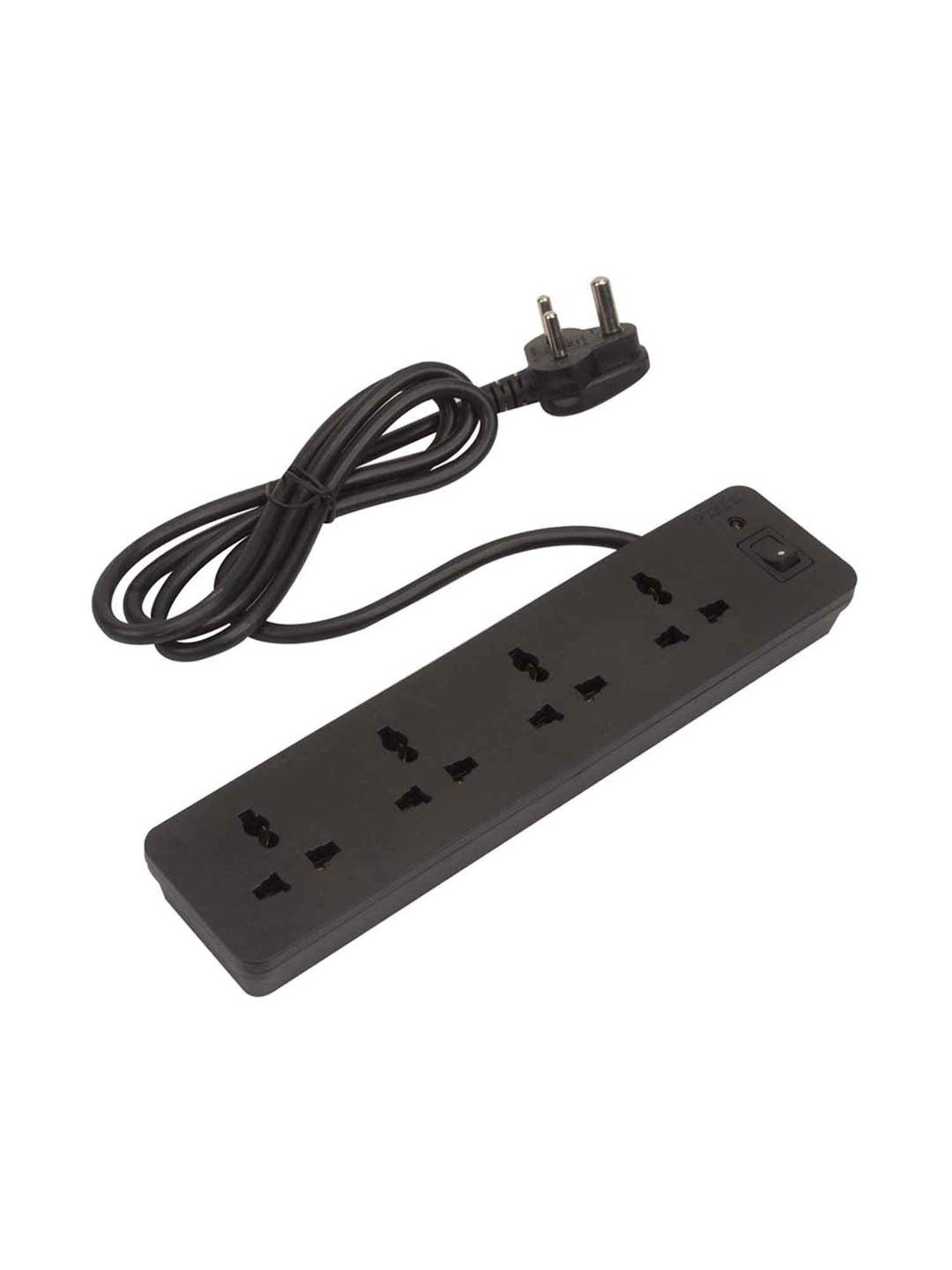 EcoLink 6A 4-Way Spike and Surge Guard (Black)