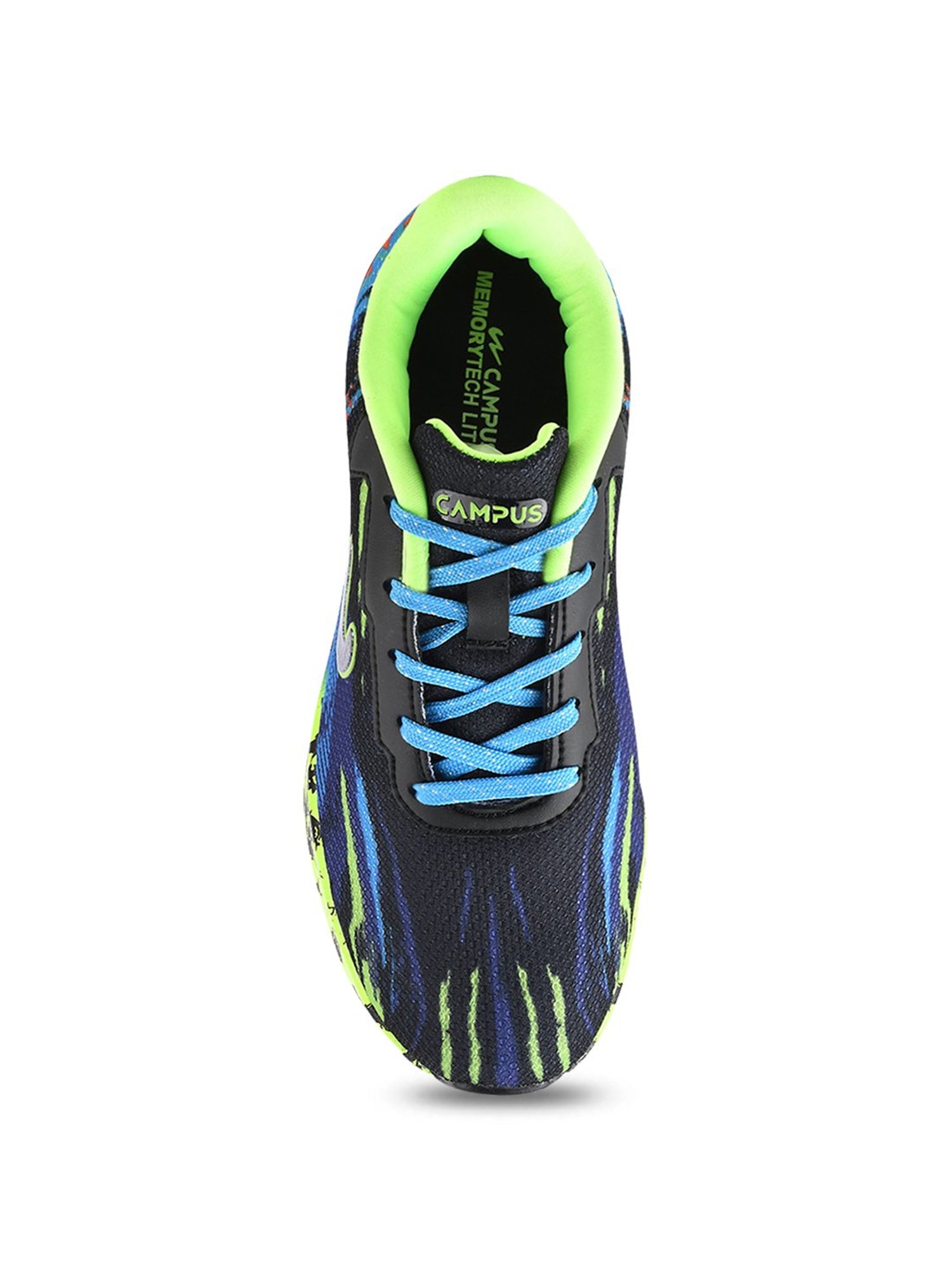 Campus Women's CAMP SHIMMER Black Running Shoes