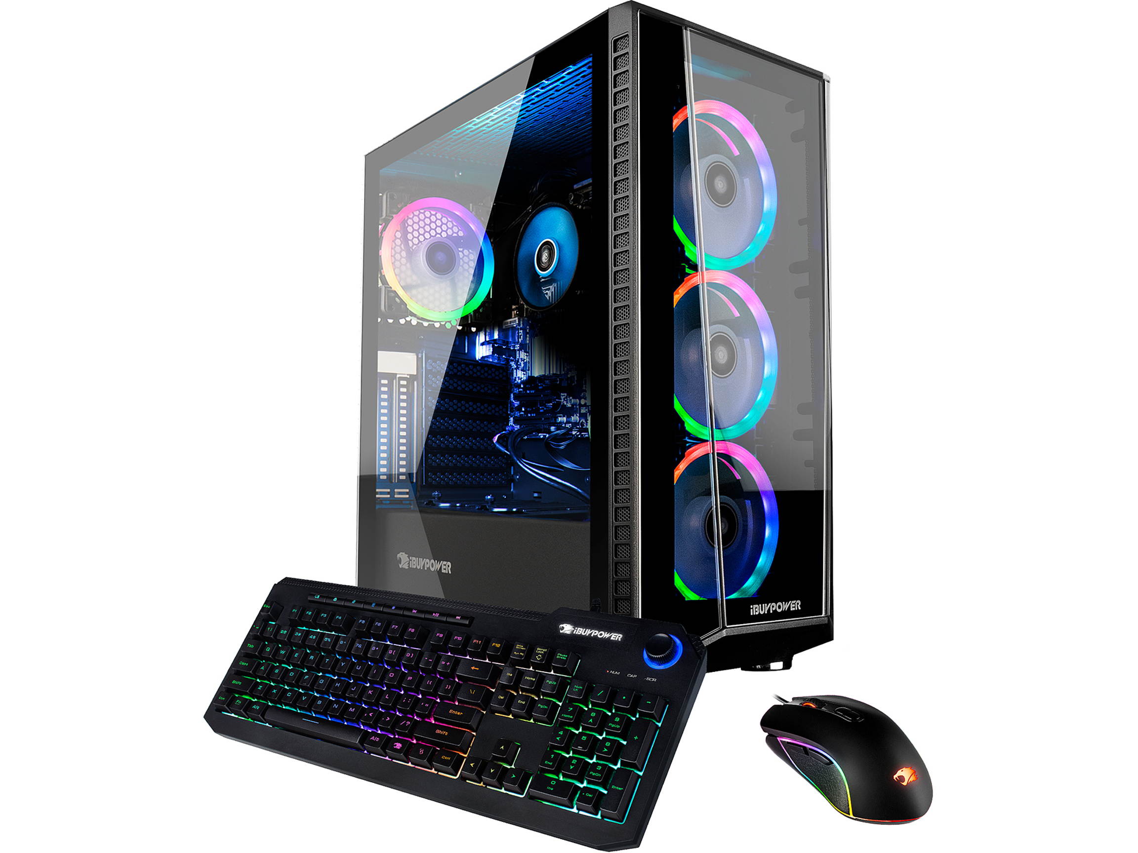 iBUYPOWER TraceMR153iN - Intel Core i7-10700 - 16 GB DDR4 - 480 GB SSD - Intel UHD Graphics 630 - Windows 10 Home - Desktop Computer