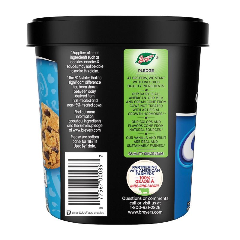 Breyers Oreo Chips Ahoy! 2in1 Ice Cream - 48oz