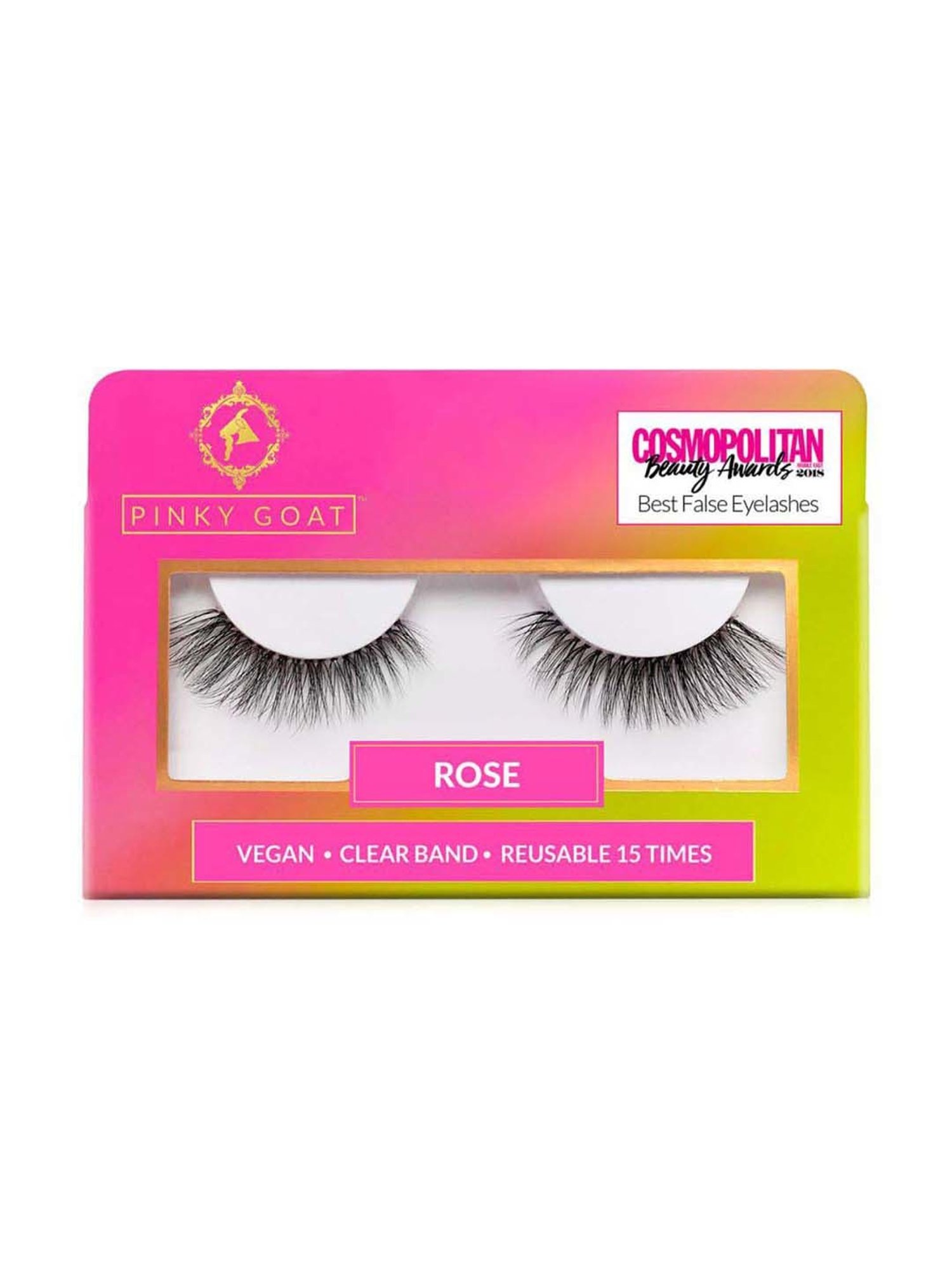 Pinky Goat Natural Vegan Lashes Rose
