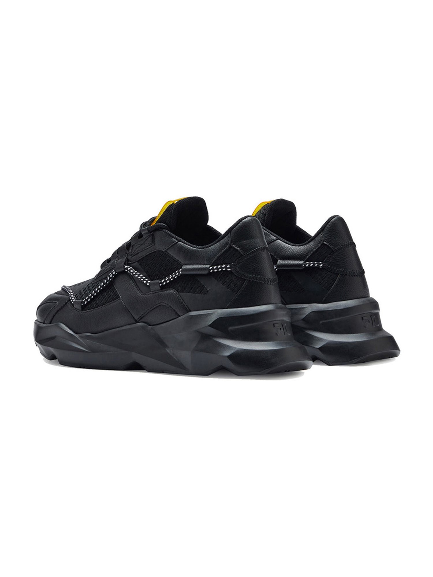 7-10 Men's 708 Elevate Street Black Chunky Sneakers