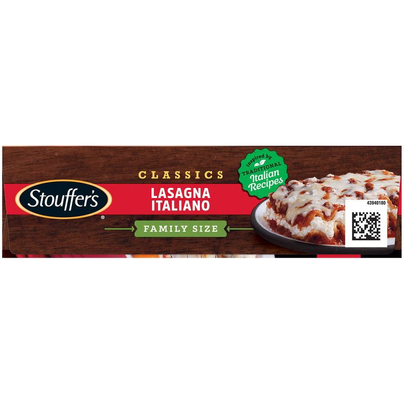 Stouffer's Frozen Lasagna Italiano Family Size - 38oz