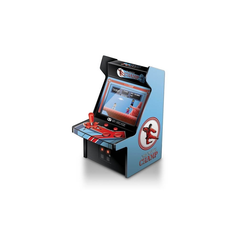 6" RETRO KARATE CHAMP MICRO ARCADE